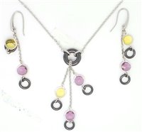 Collana Zancan Donna Ceramica in Argento Pietre dure AGC090-NAG0019-N - AGC090-NAG0019-N